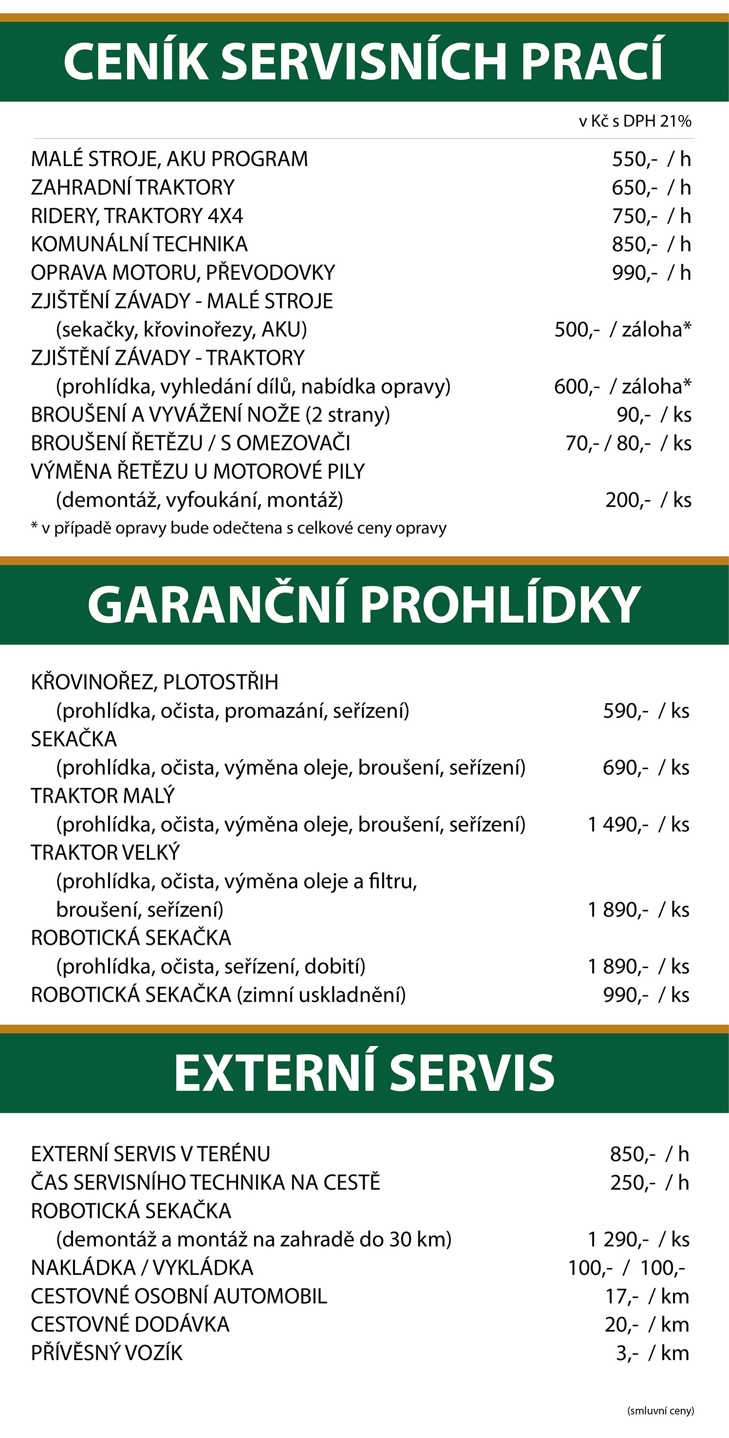 Cedule cenik
